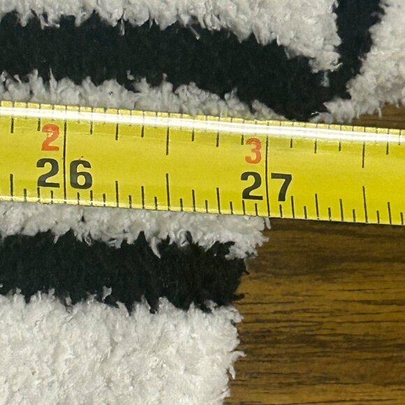 Anrabess Oversized Sweater Women's Size Medium Striped Crew Neck EUC - Picture 7 of 8